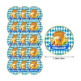 thumbnail image 3 of Oktoberfest Disposable Paper Plate Set 7 Inch Bavarian Pattern for Appetizer Dessert, Beer Mug Pretzel Print, Themed Party Gift, 3 of 6
