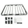 Paramount Automotive 51-0688 Full Length Roof Rack Fits 07-18 Wrangler (JK) Fits select: 2015-2018 JEEP WRANGLER UNLIMITED SPORT, 2012-2014 JEEP WRANGLER SPORT