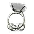 thumbnail image 1 of Big Diamond Engagement Ring Keychain Keyring Holders Wedding Romantic Gift, 1 of 2