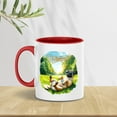 thumbnail image 2 of Happy Retirement with Pug Enjoy Life Rest Time 11oz Accent Two-tone Mug Dog Lover Gifts Coffee Tea Cup - 02027, 2 of 5