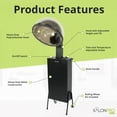 thumbnail image 2 of SalonPro Ionic Hooded Hair Dryer with Rolling Stand, 2 of 11