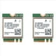 thumbnail image 1 of 2X MT7921 WIFI6 2.4G 5G Tarjeta de Red Gigabit M2 5.2 BT Tarjeta de Red Computadora de Escritorio Laptop Tarjeta de Red Inalámbrica Incorporada, 1 of 2