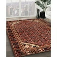 thumbnail image 2 of Ahgly Company Indoor Rectangle Traditional Rust Pink Persian Area Rugs, 4' x 6', 2 of 6
