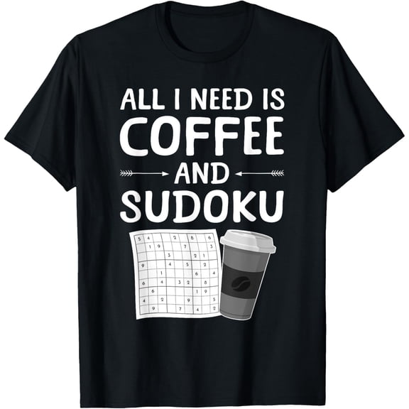Playful Comfort Tee - Cool Sudoku Design For Men Women Sudoku Player Sudoku Lover T-Shirt