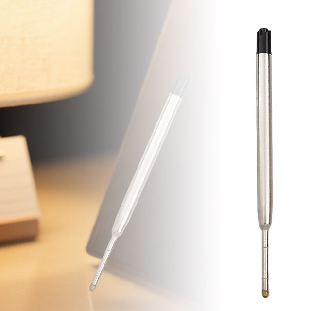 WIFKLSIIPG Pack d'Encre 1ml Stylo à Bille Remplaçable Pointe Moyenne Métal