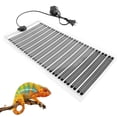 thumbnail image 1 of Almohadilla térmica para reptiles, 5W 110V Calentador debajo del tanque para reptiles Estera calefactora con controlador de temperatura para animales pequeños Serpiente Lagarto Dragón barbud, 1 of 5