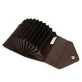 thumbnail image 3 of Titular De La Tarjeta De Crédito Estuche Para Mujer Cartera De Cuero Suave De PU RFID, 3 of 7