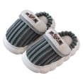 thumbnail image 3 of GXWEA Toddler Girl Slippers House Slippers For Toddler Girls Warm Slippers For Girls Boys Kids Toddlers Winter Indoor House Home Shoes 4-4.5 Years, 3 of 4