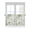 Sage Green, variant on Kitchen Curtains 54 Inches length, Coastal Sage Green Window Treatment Curtain Drapes, Ocean Coral Starfish Shell Modern Decorative Window Curtains for Bedroom Cafe, 52"x54", 2 Panels