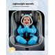 thumbnail image 3 of Enterito para Bebé PATPAT de Forro Polar con Capucha y Pies 0-3 Meses Azul, 3 of 8