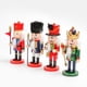 thumbnail image 3 of 4x Figuras de Cascanueces Muñeca de Madera Coleccionable Estantería Decorativa para El Hogar Zulema figura del soldado cascanueces, 3 of 8