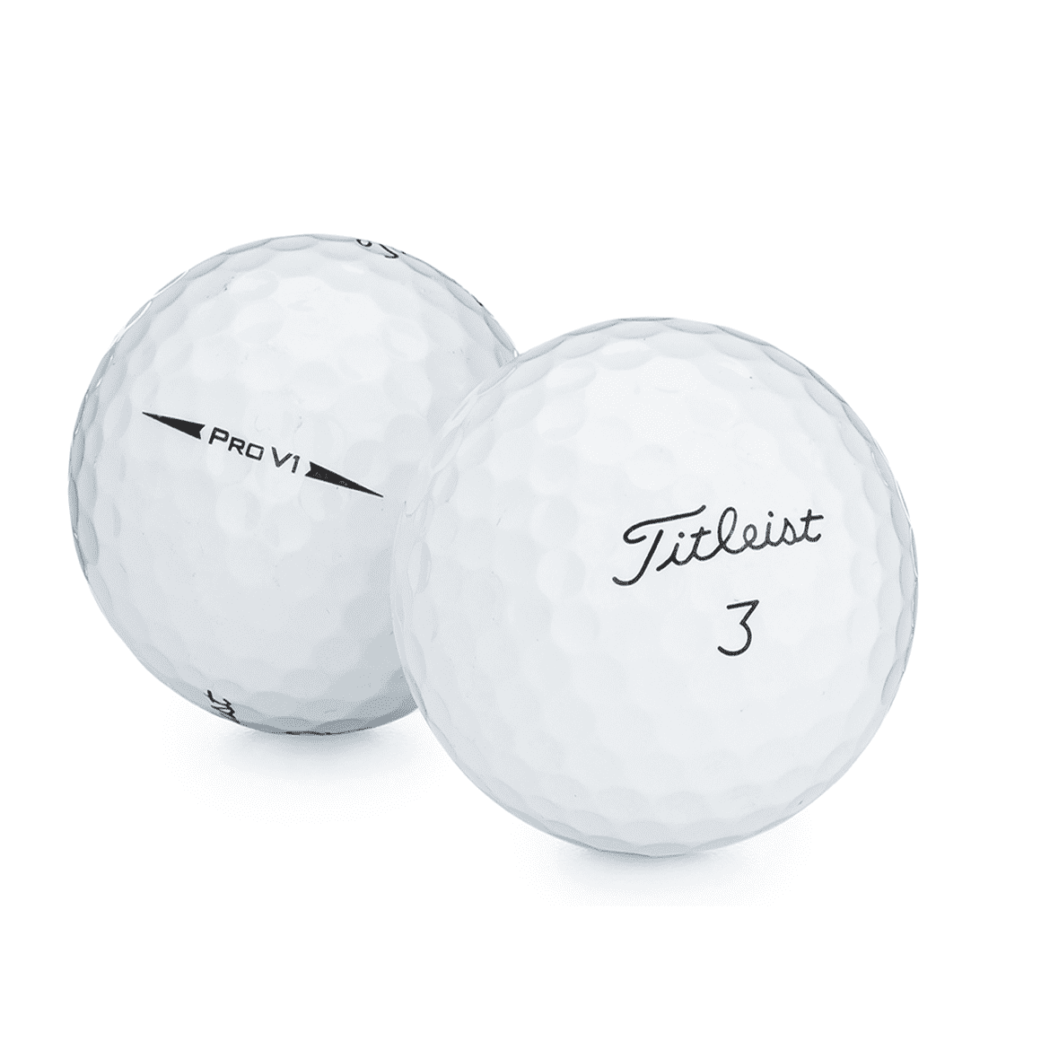 Titleist Pro V1 Golf Balls, Near Mint, 4a, AAAA Quality, 12 Pack, White