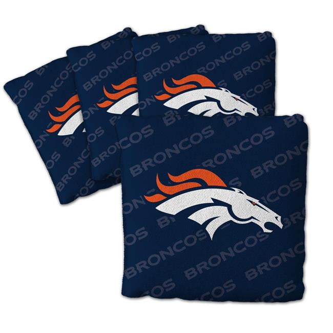NFL Denver Broncos Cornhole Bags - 4PK - Blue
