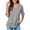 W10-Grey, variant on Women Tops Summer Loose Fit Edge Short Sleeve T Shirt Solid Color Tee Leisure Women'S Clothing Light Green