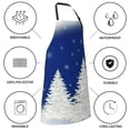 thumbnail image 5 of Kdxio Christmas Fir Tree Apron with Pockets Adjustable Kitchen Aprons for Men Women Waterproof Aprons for Cooking,Drawing,Crafting, Baking Household Cleaning, 5 of 8