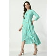 thumbnail image 4 of S MAJIDA Kurta Set for Women Foil Print Rayon Kurta with 3/4 Sleeve, 4 of 5