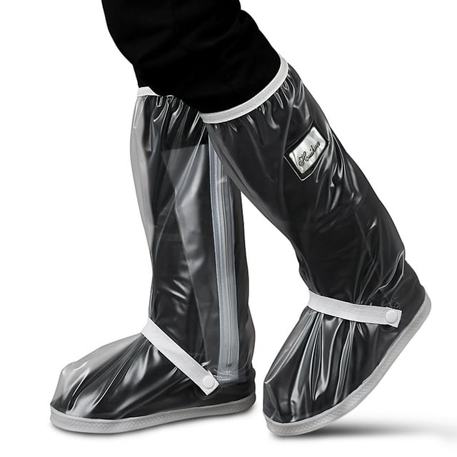 TFixol Fundas para zapatos Zapatos impermeables para exteriores Fundas para botas para días lluviosos Antideslizantes