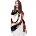 thumbnail image 5 of Woodpecker Translucent Breathable Chiffon Yarn Silk Scarf 180*73 (70.86*28.7in) - Lightweight Head Wrap for Women and Girls, 5 of 6