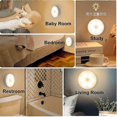 thumbnail image 4 of Motion Sensor Light Indoor Induction Lamp for Corridor, Cabinet, Closet, Wardrobe, Stairs, Bedroom, Kitchen, Basement, USB Rechargeable Portable LED N, 4 of 5