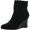 Black, variant on Journee Collection Womens Hepburn Faux Suede Ankle Booties