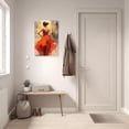 thumbnail image 4 of ZHONGYUTONG Dancing Canvas Wall Art Dancer Girls Pictures Ballet Women Painting Elegant Dancer Poster for Living Room Decor Framed (28.00" x 42.00"), 4 of 5