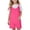 ZA-Hot Pink, variant on Splozh Girls Jumpsuits Girls Jumpsuit Sleeveless Smocked Wide Leg Romper One Piece Summer Outfits with Pockets Green,11-12 Years
