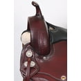thumbnail image 6 of 16 In Hilason Gaited Western Flex Trail Horse American Leather Saddle, 6 of 8