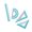 Cyan, variant on Multipurpose Aluminum Ruler Set Includes Straight Edges Protractor Triangles School Classroom Drafting Essential Measure