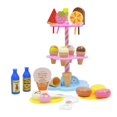thumbnail image 2 of Kitchen Simulation Pretend Play DIY Ice Cream Cupcake Stand Early Educational Game Plastic Toy For Children Kids Gift 22Pcs/Set zhangmengya LED, 2 of 2