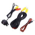 thumbnail image 1 of KAKOWELY Car Rear View Camera Backup Camera License Plate Mount Built-in Distance Scale Lines Waterproof 170°Wide Angle Night Vision 480 Resolution Bar Cam,1.65"X0.98"X0.91", 1 of 4
