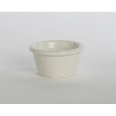 Tuxton China BEX-020B 2.75 in. Ramekin 2 oz. - Eggshell  - 4 Dozen