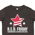 thumbnail image 4 of Inktastic Red Friday Remembering Everyone Deployed with Red American Flag Boys or Girls Toddler T-Shirt, 4 of 5
