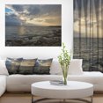 thumbnail image 1 of Cloudy Australian Seashore in Sydney - Large Seashore Canvas Print, 1 of 3
