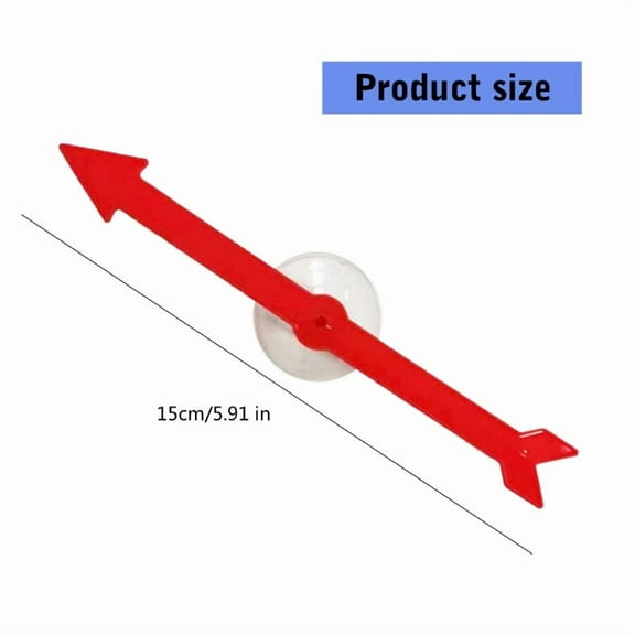 15cm Large Arrows Spinner For Classroom Game And DIY Activities Interactive Game Spinner Accessories Suction Cup