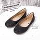 thumbnail image 4 of Zapatos de Vestir para Niñas DREAM PAIRS Flats Brillantes Negros Slip-On, 4 of 6