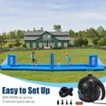 thumbnail image 6 of PPXIA 33FT Inflatable Volleyball Court with 800W Air Pump for Beach, Pool & Backyard Outdoor Games, 6 of 7