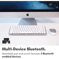 thumbnail image 4 of Macally Wireless Mechanical Keyboard for Mac | Compatible Bluetooth Apple Keyboard (75% Size, Blue Tactile Switches)  Compact, Multi Device, Backlit for MacBook Pro/Air, iMac, Mac Mini/Pro, 4 of 7