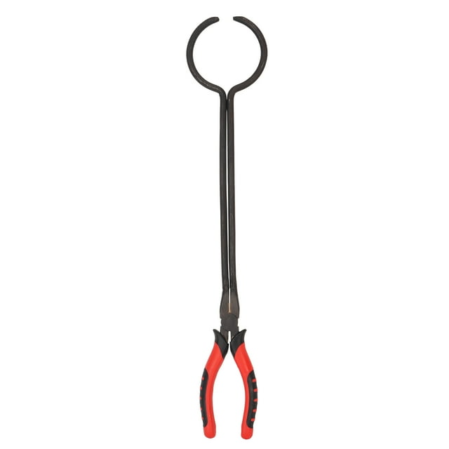 Pinza de crisol de acero de aleación, abrazadera de soporte de crisol de 2,6 pulgadas de diámetro para fundición, refinación, oro, plata, cobre