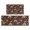 Brown Cartoon Dinosaurs, variant on Brown Cartoon Dinosaurs Fossils Pattern Kitchen Rugs Sets Of 2,Anti Fatigue Kitchen Mat Rugs Non Slip Washable,Decorative Kitchen Floor Mats for Kitchen,Sink,Laundry,17"x30"+17"x47"