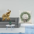 thumbnail image 2 of Figura de escritorio,Estante de estatua de elefante para escritorio,oficina,decoración del hogar,Funda de almohada,Funda de almohada navideña 2023 de 18 x 18 pulgadas,suave para, 2 of 8