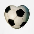 thumbnail image 3 of CafePress - Soccer Love Kids Light T Shirt - Light T-Shirt Kids XS-XL, 3 of 4