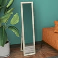 thumbnail image 2 of HOMCOM Full Length Mirror, Farmhouse Wall Mirror, Hanging & Freestanding, 2 of 10