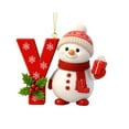 thumbnail image 2 of 26 Letters Christmas Tree Decoration Pendant Christmas Tree Ornaments DIY Christmas Ornaments Christmas Decoration Xmas Tree Hanging Decor, 2 of 6