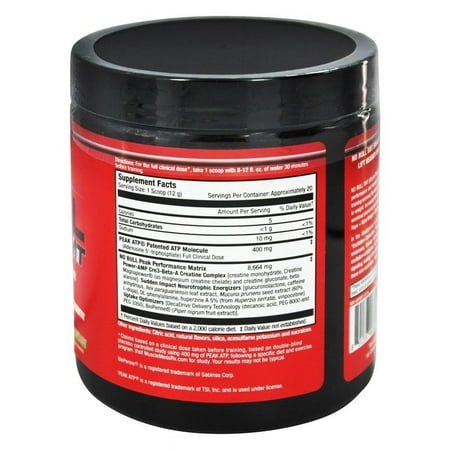 MuscleMeds - NO Bull XMT Pre-Workout Lemon Ice - 230 Grams