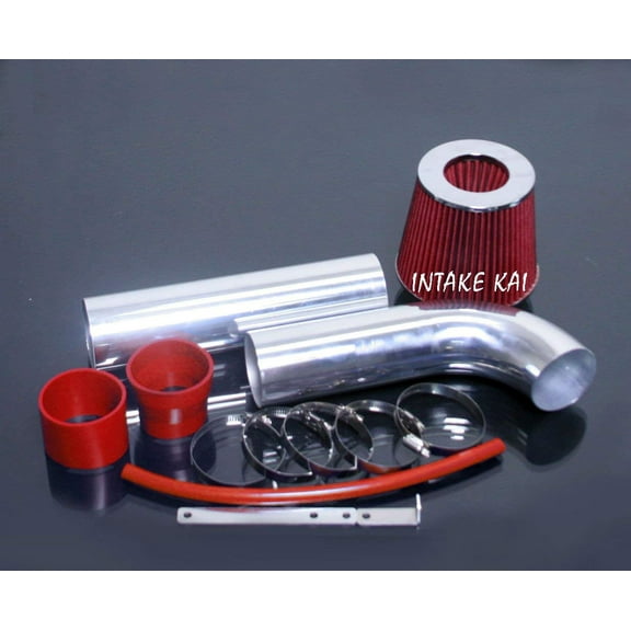 2011 2012 2013 2014 2015 HYUNDAI ACCENT 2011-2013 HYUNDAI VELOSTER 2012-2015 KIA RIO 1.6 1.6L L4 ENGINE COLD AIR INTAKE KIT   FILTER (RED)