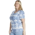thumbnail image 7 of Dickies EDS Scrubs Top For Women V-Neck Print DK881, 7 of 7