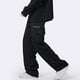 thumbnail image 5 of Pantalones largos de pana para hombre, con cordón y cintura elástica, holgados, para correr, informales, cargo, largos, de algodón y licra., 5 of 6