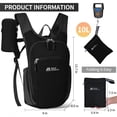 thumbnail image 3 of Mochila de senderismo HIGH EXPERIENCE 10L/15L ligera resistente al agua, 3 of 6