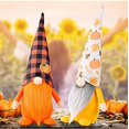 thumbnail image 5 of Muñeca enana de Halloween, 3 piezas de gnomos de otoño del día de Acción de Gracias, adornos de ventana de mesa de muñeca sin rostro para vacaciones de cosecha Zhivalor ZYY-1239, 5 of 5