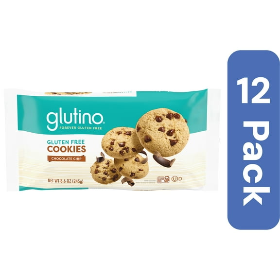 Glutino Cookie Chocolate Chip 8.6 oz (Pack Of 12)